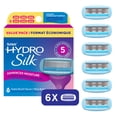 thumbnail image 1 of Schick Hydro Silk Women’s Razor Refills, 1 of 17