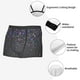 thumbnail image 3 of Balery Colorful Glitter Calzoncillos bóxer para hombre, ropa interior de algodón suave y transpirable con cinturilla de nailon-Medium, 3 of 5