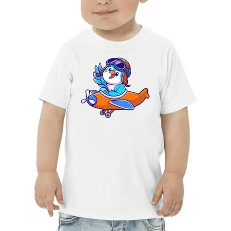 

Cute Bird On Airplane T-Shirt Toddler -Image by Shutterstock 2 Toddler