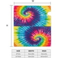 thumbnail image 4 of Abstract Swirl Design Tie Dye Magnetic Mailbox Cover Standard Size 25.5''''x21'''' Inch for Garden, 4 of 6