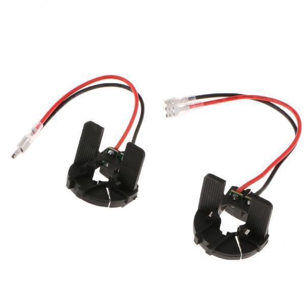 Adaptador de Clip de Soporte de Retenedor Faro para Golf MK6 shamjiam Adaptador de base de faro H7