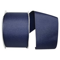 JAM All Occasion Grosgrain Navy Polyester Ribbon, 1800" x 3"
