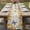 Yellow Light Purple Beige, variant on Table Runner 72 Inches Long for Kitchen Dining, Watercolor Flowers Dresser Scarf Farmhouse, Dining Table Decorations for Wedding/Parties, Spring Sunflowers Daisy Butterflies Beige 14 x 72 In