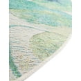 thumbnail image 4 of Unique Loom Outdoor Botanical Collection Area Rug - Beryl (10'  Round Blue Green/Light Blue), 4 of 8