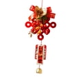 thumbnail image 4 of Decoración colgante de Año Nuevo chino, colgante decorativo rojo tradicional lunar nuevo nudo chino, 4 of 9