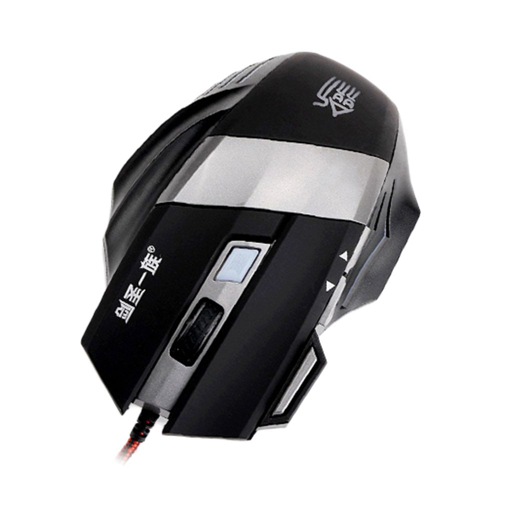 Hot USB Wired X5 3D Optical Gaming Game Mouse Mice 1600 DPI For Laptop PC 