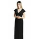 thumbnail image 2 of Vestido Largo Tipo Bata Cruazado Cintilla Formal Abierto THE DIFFERENT SOCIETY Side B collection Vestido largo, Tipo Bata con abertura y Tirante, Para Toda Ocasión., 2 of 4