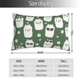 thumbnail image 4 of Disketp Pillow Covers Alpaca Faces Pattern Throw Pillow Case Cushion Covers,Cushion For Bedroom,Couch,Home-14"X20", 4 of 8