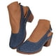 thumbnail image 2 of MKLEKYY Sandalias para Playa de Verano para Mujer, Con Hebilla Sólida, Informales, Con Punta Abierta, Tacones Cuadrados, Cómodas Sandalias de Playa 241, 2 of 4