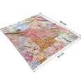 thumbnail image 4 of Pioneer Flower Floral Print Pattern Blanket,Comfortable Soft Flannel Throw Blanket,All Season,Warm Lightweight Blankets for Sofa Bed Couch Living Room Chair,50"x60", 4 of 4