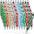 thumbnail image 1 of Bolígrafos navideños Cholemy, 48 piezas, tema navideño, 1 of 6