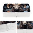 thumbnail image 4 of Constellation PU Leather Earring Organizer Box with Removable Compartment, Display Case, and Bracelet Holder - Portable Storage Solution, 4 of 6