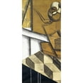 thumbnail image 3 of Gris, Juan 13x24 Black Modern Framed Museum Art Print Titled - Teacups - left, 3 of 5