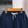 thumbnail image 7 of Kogui Boy Sweatsuit Boys Clothes 2pcs Little Boy Color Block Hoodie + Jogger Pants, Boys Fall Outfits Set Size 6-7 Years (Navy,6-7 Years), 7 of 7