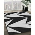 thumbnail image 3 of Ahgly Company Machine Washable Indoor Rectangle Transitional Light Gray Area Rugs, 8' x 10', 3 of 7