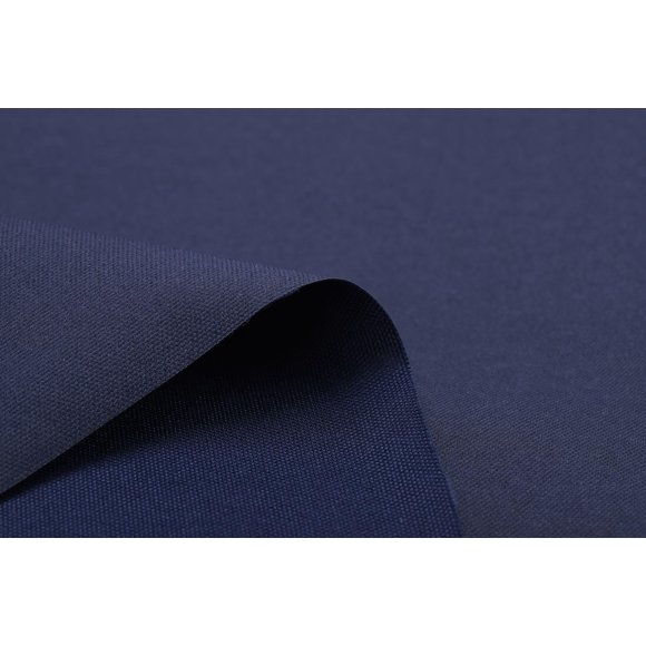 Mybecca Waterproof Canvas Marine Fabric 600 Denier Indoor/Outdoor PU Backing UV Protector Navy 5 Yard