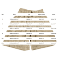 thumbnail image 5 of Awwp Men's Linen Blend 5 Inch Casual Shorts Elastic Waist Button Front Loose Fit Summer Walking Shorts Beach Vacation Bottoms Khaki Size: 3Xl, 5 of 7