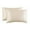 Beige, variant on Moocorvic 2 Packs Silk-Like Pillowcases Hair Skin-Friendly Bedding with Envelope Closure for Home & Travel(20x30in)