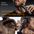 thumbnail image 3 of Braun All-In-One Style Kit Series 5 5471, 8-in-1 Trimmer for Men with Beard Trimmer, Body Trimmer for Manscaping, Hair Clippers & More, Ultra-Sharp Blade, 40 Length Settings, Rechargeable 80-minute Ba, 3 of 12