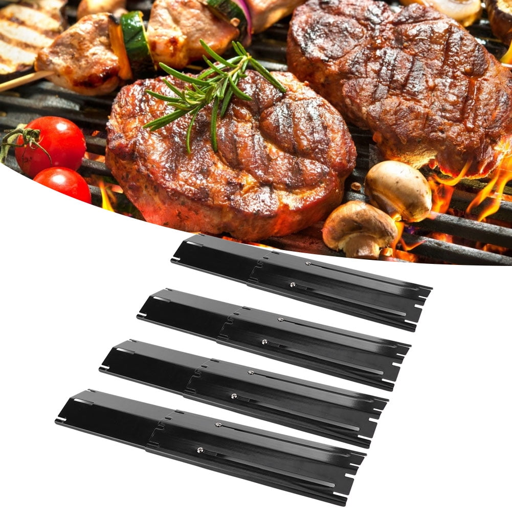 Fdit 4 Sets Adjustable Grill Heat Plate Shield Heat Tent Replacement