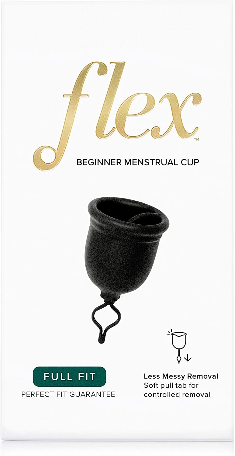 Flex Menstrual Cup Full Fit Reusable Period Cup Easy Removal Ring For Women With Heavy Or Sensitive Flow Walmart Com