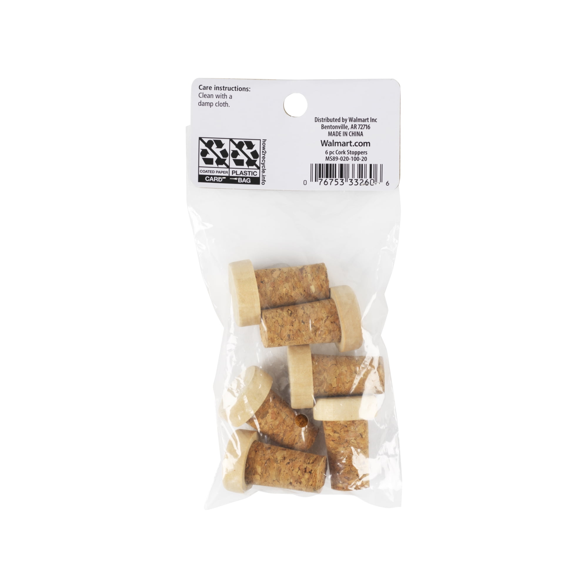 Mainstays Corks 6 piece Corks