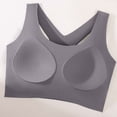 thumbnail image 6 of Levmjia Women's Bras Seamless Wirefree Solid Color Non Steel Comfortable Breathable Bras Everyday Wear Light Support Sports Underwear, 6 of 8