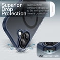 thumbnail image 3 of JETech Magnetic Case for iPhone 17 6.3-Inch Compatible with MagSafe Phone Cover(Storm Blue), 3 of 6
