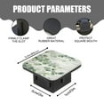 thumbnail image 2 of Hitch Cover Fits For 2-Inch Hitch,White Background With Eucalyptus Leaves Hanging Down In The Foregroundrubber Trailer Hitch Cover Tube Plug Insert,Car Exterior Accessories, Receiver Tube Hitch Plug, 2 of 6