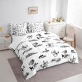 thumbnail image 3 of Manfei Vintage Cowboys Bedding Comforter Set 7pcs,Retro Farm Windmill Queen Bedding Sets,Rustic Farmhouse Cow Queen Sheet Sets For Teens,Breathable Home Decor Reversible, 3 of 8
