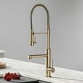 thumbnail image 1 of Kraus KPF-1603SFACB Artec Pro 2-Function Commercial Style Pre-Rinse Kitchen Faucet with Pot Filler, Spot Free Antique Champagne Bronze, 1 of 5