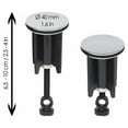 Sink Plug Bathroom 40mm PopUp Plug Replacement Drain Plug
