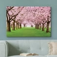 thumbnail image 2 of wall26 - Cherry Blossoms line Path - Canvas Art Home Art - 12x18 inches, 2 of 5