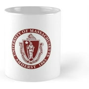 Umass Amherst Seal Coffee Mug 11oz & 15oz Ceramic Tea Cups
