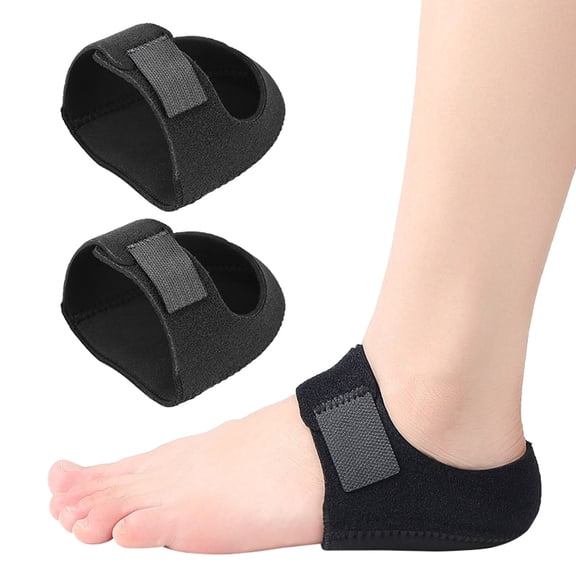 Adjustable Heel Protector Soft Breathable Heel Warmer Pad for Foot Care and Comfort