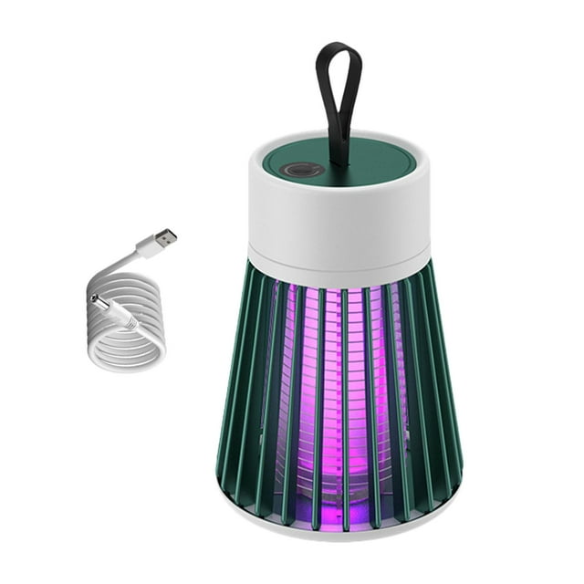 Lámpa pa Mosquitos, de Eléctrico pa Moscas, Control de , con de Luz LED pa Dormitorio, C Recgable verde SM SunniMix lámpara de mosquito
