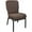 Java Fabric/Black Frame, variant on Emma + Oliver Signature Elite Java Church Chair - 20 in. Wide