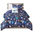 thumbnail image 1 of Pemberly Row Contemporary 100 Percent Polyester Printed Comforter Set in Multi, 1 of 13