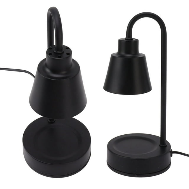 Candle Melting Lamp, Warm Light Black Scented Candle Lamp For Shop