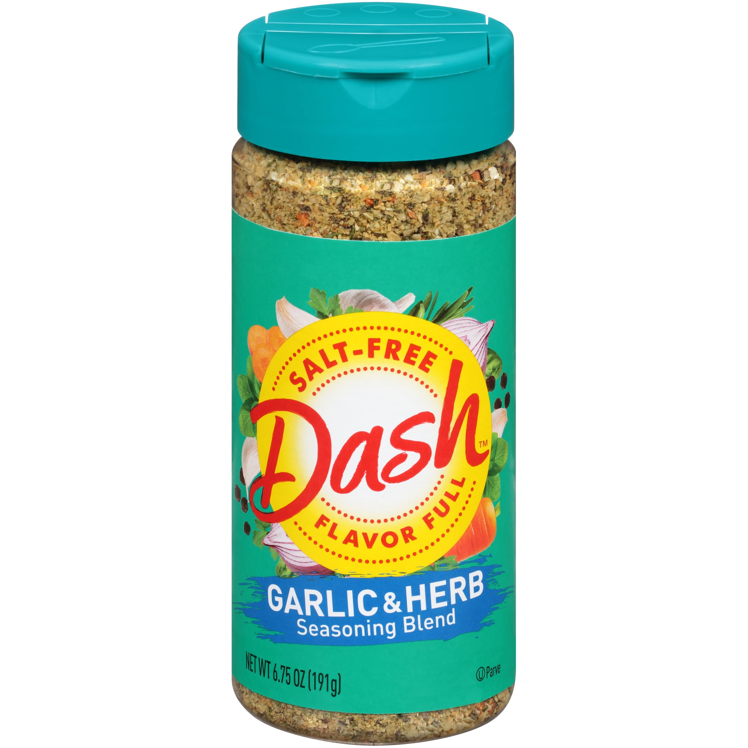 Dash Garlic & Herb Salt-Free Seasoning Blend 6.75 oz. Shaker
