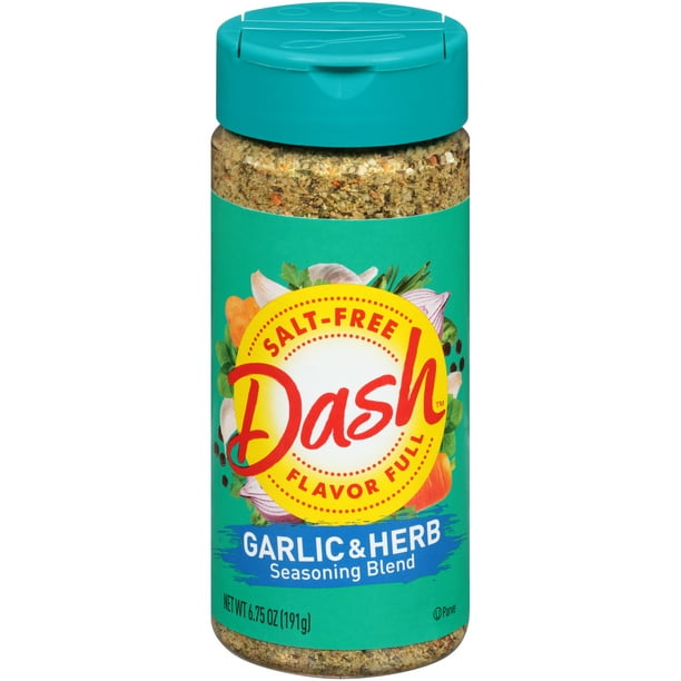 Dash™ Garlic & Herb SaltFree Seasoning Blend 6.75 oz. Shaker Walmart