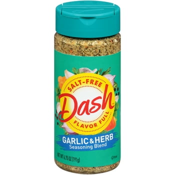 Dash Garlic &  Salt-Free Seasoning Blend 6.75 oz. Shaker