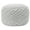 White, variant on Ornavo Home Pouf Ottoman Foot Rest - 100% Cotton Pouffe - Hand Knitted Macrame Braid - Boho Round Stuffed Ottoman for Living Room, Bedroom