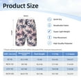 thumbnail image 4 of Cauagu Tropics Palm Trees Print Swim Trunks for Men,Youth Boys Swim Shorts Compression Liner Beach Shorts Boys' Swimming Shorts 7-20 Years Bathing Suit-X-Large, 4 of 7