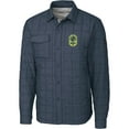 thumbnail image 2 of Men's-Cutter & Buck  Anthracite Nashville SC Rainier PrimaLoft Eco Insulated Quilted Shirt Jacket, 2 of 3
