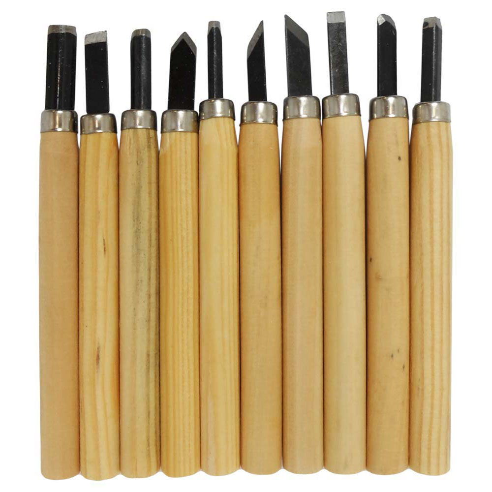 10 Piece Wood Carving and Chisel Set TZ029740886