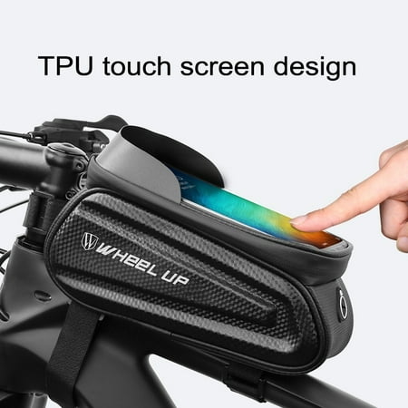 Waterproof Mountain Bike Frame Front Bag Pannier Bicycle Mobile Phone Holder Bag Walmart Canada