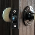thumbnail image 1 of UPOUART Deadbolt Strike Plate Black Stainless Steel Multi 1Set for Enhanced Security in Homes, 1 of 8