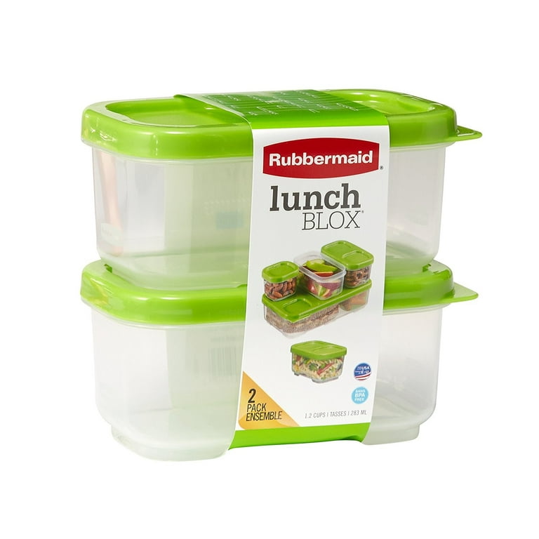 4 Glad brand reusable containers, small dip or dressing size, extra  stacking lid