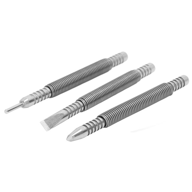 Punzón para clavos con resorte conveniente clavo con resorte para vidrio para madera para metal Amonsee Otros